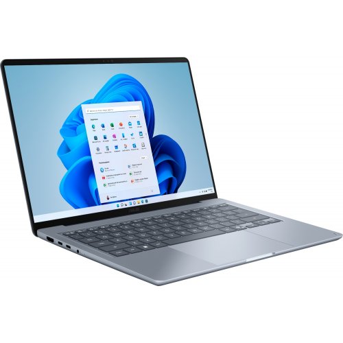 Ноутбук Asus Zenbook 14 UX3480QA-U1111W (90NB19K1-M007B0) Arctic Blue купить в Украине | Telemart фото