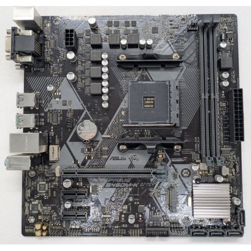Материнская плата Asus PRIME B450M-K (sAM4, AMD B450) + Ryzen 3000 Gen Ready (Восстановлено продавцом, 915464) купить в Украине | Telemart фото