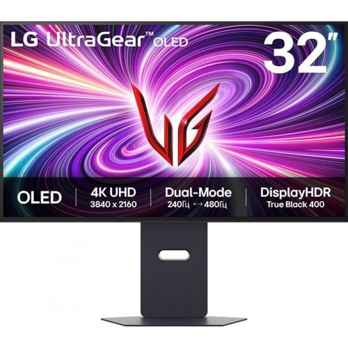 Монітор LG 31.5" UltraGear 32GS95UV-B Black купити в Україні | Telemart фото