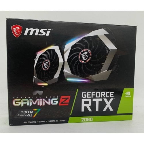 Видеокарта MSI GeForce RTX 2060 GAMING Z 6144MB (RTX 2060 GAMING Z 6G) (Восстановлено продавцом, 915473) купить в Украине | Telemart фото