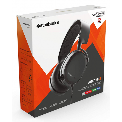 Photo Headset SteelSeries Arctis 3 2019 Edition (61503) Black