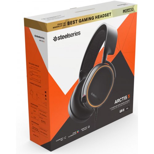 Photo Headset SteelSeries Arctis 5 2019 Edition (61504) Black