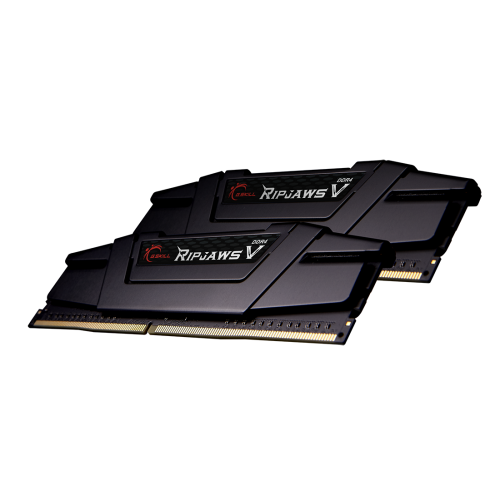 Уцінка озп G.Skill DDR4 32GB (2x16GB) 3600Mhz Ripjaws V Black (F4-3600C18D-32GVK) (Розкрита упаковка, 915530) купити в Україні | Telemart фото