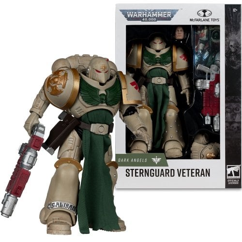Колекційна фігурка McFarlane Warhammer 40K - Sternguard Veteran: Dark Angels (11091) купити в Україні | Telemart фото