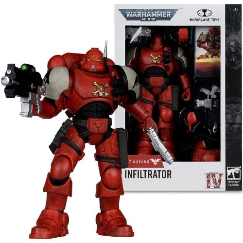 Колекційна фігурка McFarlane Warhammer 40K - Infiltrator: Blood Ravens - Dawn of War 4 (11236) купити в Україні | Telemart фото