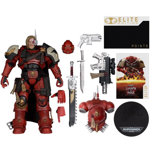 Колекційна фігурка McFarlane Warhammer 40K - Captain Cyrus: Dawn of War 4 - Deluxe Action - Elite Edition #7 (11246) купити в Україні | Telemart фото