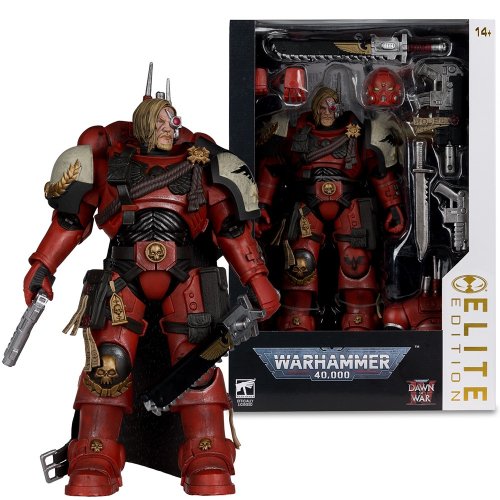 Колекційна фігурка McFarlane Warhammer 40K - Captain Cyrus: Dawn of War 4 - Deluxe Action - Elite Edition #7 (11246) купити в Україні | Telemart фото
