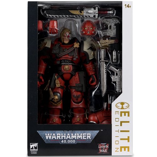 Колекційна фігурка McFarlane Warhammer 40K - Captain Cyrus: Dawn of War 4 - Deluxe Action - Elite Edition #7 (11246) купити в Україні | Telemart фото