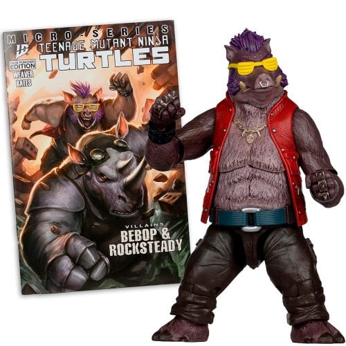 Колекційна фігурка McFarlane TMNT - Bebop with Comic (11346) купити в Україні | Telemart фото