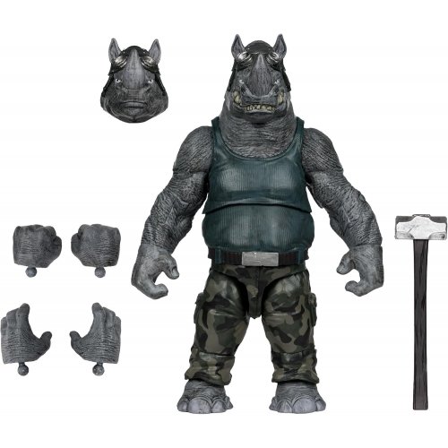 Колекційна фігурка McFarlane TMNT - Rocksteady with Comic (11349) купити в Україні | Telemart фото