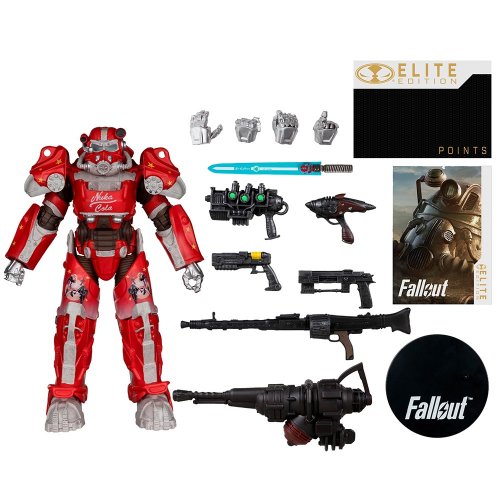 Колекційна фігурка McFarlane Fallout - Nuka Cola T-60: Elite Edition #8 - Gold Label - Deluxe Action (11608) купити в Україні | Telemart фото