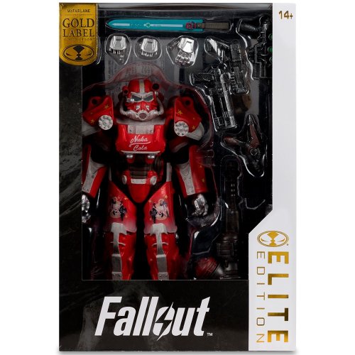 Колекційна фігурка McFarlane Fallout - Nuka Cola T-60: Elite Edition #8 - Gold Label - Deluxe Action (11608) купити в Україні | Telemart фото