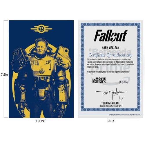 Колекційна фігурка McFarlane Fallout - Hank MacLean S2 Red Platinum Edition (14134) купити в Україні | Telemart фото