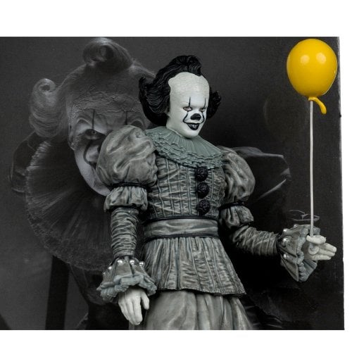 Колекційна фігурка McFarlane IT: Welcome to Derry - Pennywise Black and White (14141) купити в Україні | Telemart фото