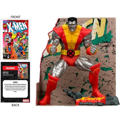 Коллекционная фигурка McFarlane Marvel Colossus - 1:10th Scale Collectible with Scene X-Men #1 (14821) купить в Украине | Telemart фото