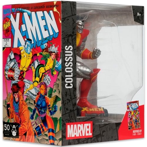 Коллекционная фигурка McFarlane Marvel Colossus - 1:10th Scale Collectible with Scene X-Men #1 (14821) купить в Украине | Telemart фото