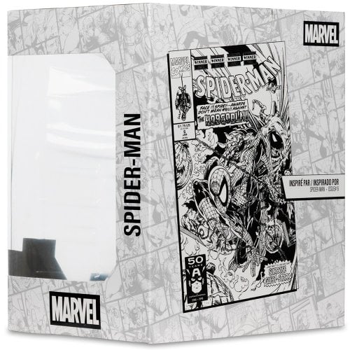 Коллекционная фигурка McFarlane Marvel Spider-Man - Collectible with Scene - Gold Label (14829) купить в Украине | Telemart фото