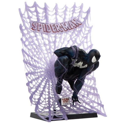 Коллекционная фигурка McFarlane Marvel Spider-man #1 - Black Suit - Chase (14832CHASE) купить в Украине | Telemart фото