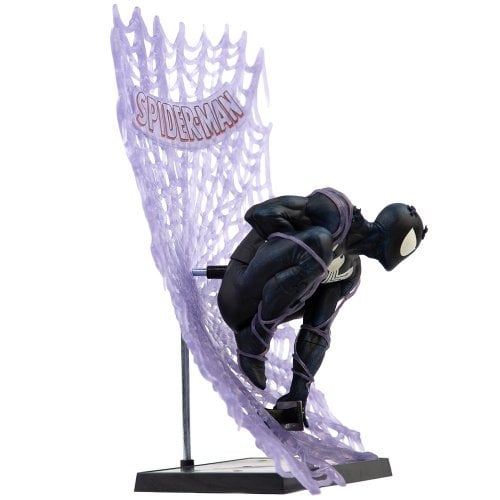 Коллекционная фигурка McFarlane Marvel Spider-man #1 - Black Suit - Chase (14832CHASE) купить в Украине | Telemart фото