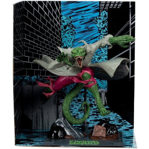 Коллекционная фигурка McFarlane Marvel - The Lizard 1:10th Scale with Scene Spider-Man #2 (14841) купить в Украине | Telemart фото
