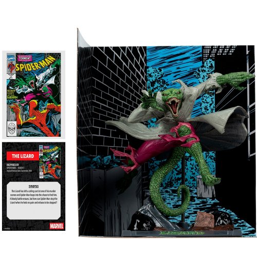 Коллекционная фигурка McFarlane Marvel - The Lizard 1:10th Scale with Scene Spider-Man #2 (14841) купить в Украине | Telemart фото