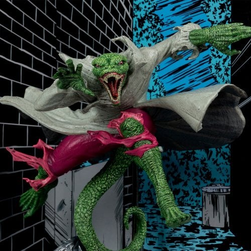 Коллекционная фигурка McFarlane Marvel - The Lizard 1:10th Scale with Scene Spider-Man #2 (14841) купить в Украине | Telemart фото