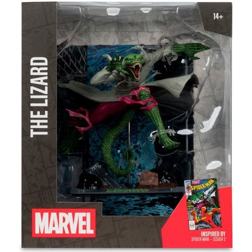 Коллекционная фигурка McFarlane Marvel - The Lizard 1:10th Scale with Scene Spider-Man #2 (14841) купить в Украине | Telemart фото