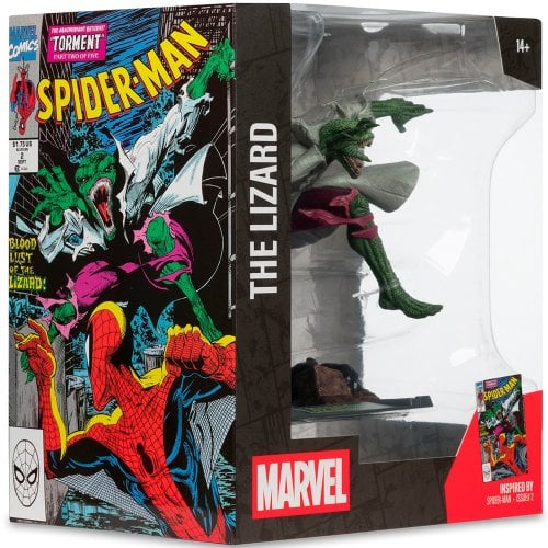 Коллекционная фигурка McFarlane Marvel - The Lizard 1:10th Scale with Scene Spider-Man #2 (14841) купить в Украине | Telemart фото