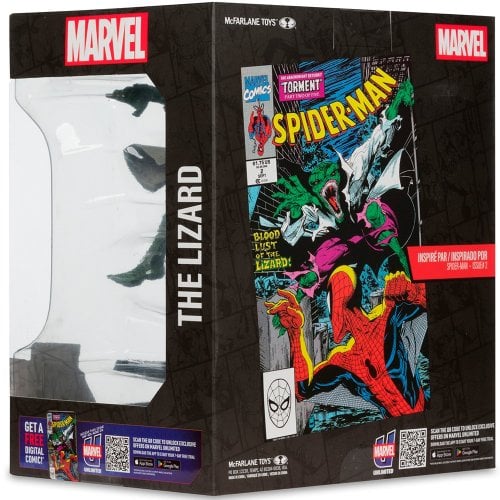 Коллекционная фигурка McFarlane Marvel - The Lizard 1:10th Scale with Scene Spider-Man #2 (14841) купить в Украине | Telemart фото