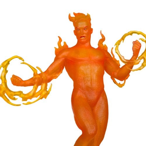 Коллекционная фигурка McFarlane Marvel Human Torch - Collectible with Scene #10 (14843) купить в Украине | Telemart фото
