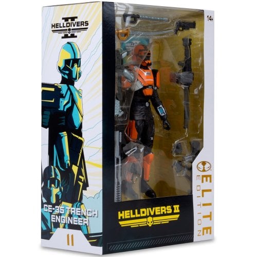 Коллекционная фигурка McFarlane Helldivers 2 CE-35 Trench Engineer - Elite Edition #11 (16208) купить в Украине | Telemart фото