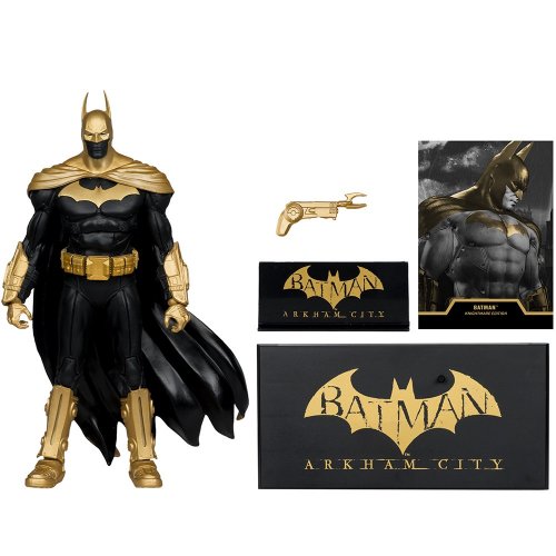 Колекційна фігурка McFarlane DC Batman Arkham City - Knightmare Edition - Gold Label (17239) купити в Україні | Telemart фото