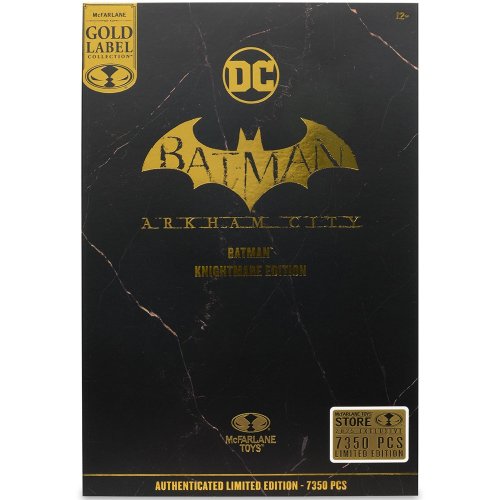 Колекційна фігурка McFarlane DC Batman Arkham City - Knightmare Edition - Gold Label (17239) купити в Україні | Telemart фото