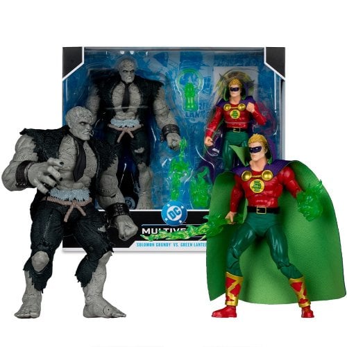Набір колекційних фігурок McFarlane DC Solomon Grundy vs Green Lantern - JSA - 2 Pack (17752) купити в Україні | Telemart фото