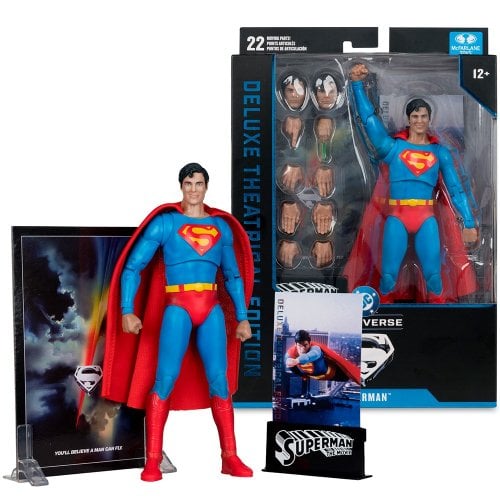 Колекційна фігурка McFarlane DC Superman The Movie 1978 - Deluxe Theatrical Edition (17839) купити в Україні | Telemart фото