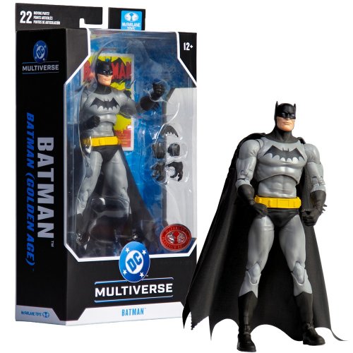Колекційна фігурка McFarlane DC Batman #1 CHASE (18023) купити в Україні | Telemart фото