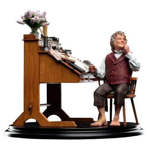 Коллекционная статуэтка Weta Workshop The Lord of the Rings Bilbo Baggins At His Desk (860103756) купить в Украине | Telemart фото