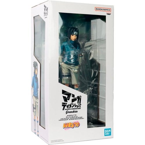 Колекційна фігурка Banpresto Naruto Shippuden Grandista Uchiha Sasuke 2 (Manga Dimensions) (BP19193) купити в Україні | Telemart фото