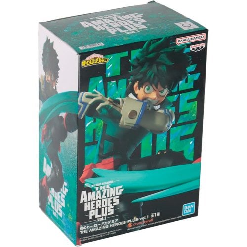 Колекційна фігурка Banpresto My Hero Academia The Amazing Heroes Vol.1 Izuku Midoriya (BP19269P) купити в Україні | Telemart фото