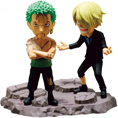 Коллекционная фигурка Banpresto One Piece World Collectable Log Stories Roronoa Zoro and Sanji ("...Nothing... At All!!!!") (BP29523P) купить в Украине | Telemart фото