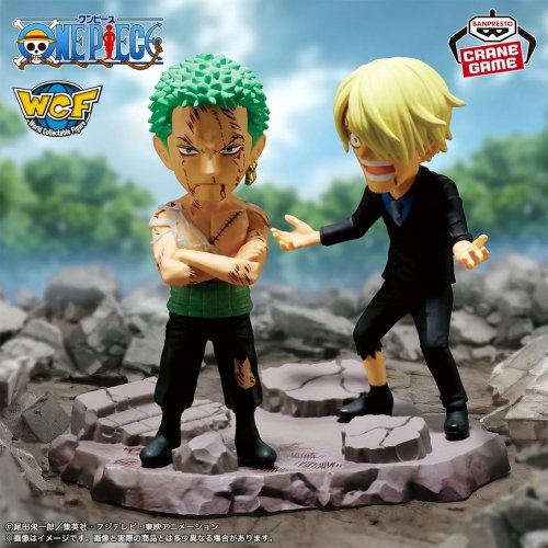 Коллекционная фигурка Banpresto One Piece World Collectable Log Stories Roronoa Zoro and Sanji ("...Nothing... At All!!!!") (BP29523P) купить в Украине | Telemart фото