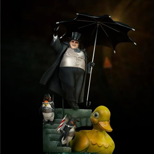 Коллекционная статуэтка Iron Studio DC Comics Penguin Deluxe Art Scale 1/10 (DCCBAT40621-10) купить в Украине | Telemart фото