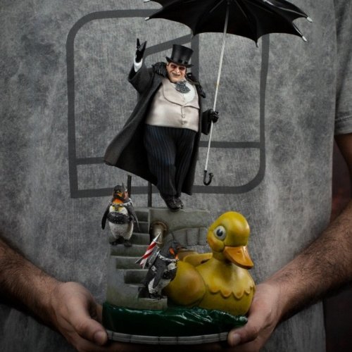 Коллекционная статуэтка Iron Studio DC Comics Penguin Deluxe Art Scale 1/10 (DCCBAT40621-10) купить в Украине | Telemart фото