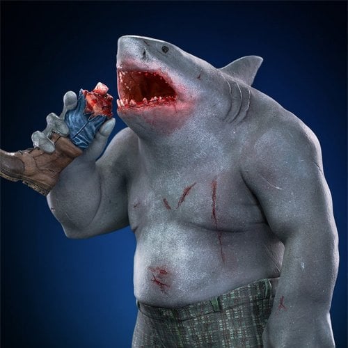 Колекційна статуетка Iron Studio DC Comics King Shark Statue Art Scale 1/10 (DCCTSS48521-10) купити в Україні | Telemart фото