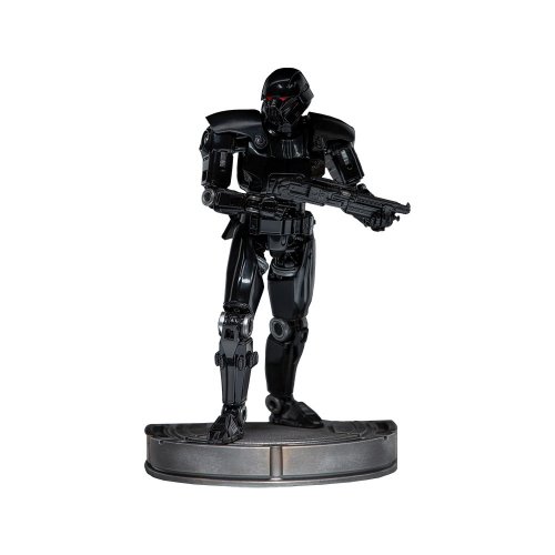 Колекційна статуетка Iron Studio Star Wars The Mandalorian: Dark Trooper Statue Art Scale 1/10 (LUCSWR48621-10) купити в Україні | Telemart фото