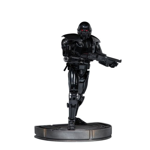 Колекційна статуетка Iron Studio Star Wars The Mandalorian: Dark Trooper Statue Art Scale 1/10 (LUCSWR48621-10) купити в Україні | Telemart фото
