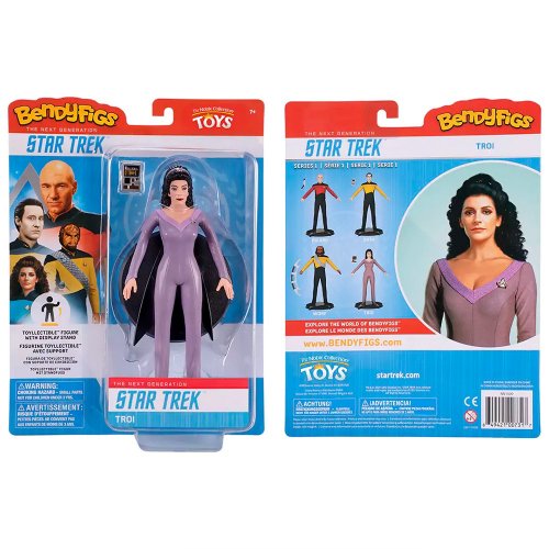 Коллекционная фигурка Bendyfig Star Trek: The Next Generation - Counselor Troi (NN1509) купить в Украине | Telemart фото