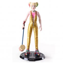 Коллекционная фигурка Bendyfig DC Comics Birds of Prey: Harley Quinn with Mallet (NN4563)