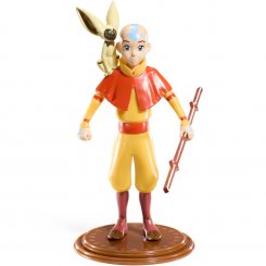 Коллекционная фигурка Bendyfig Avatar: The Last Airbender Aang (NN8805)