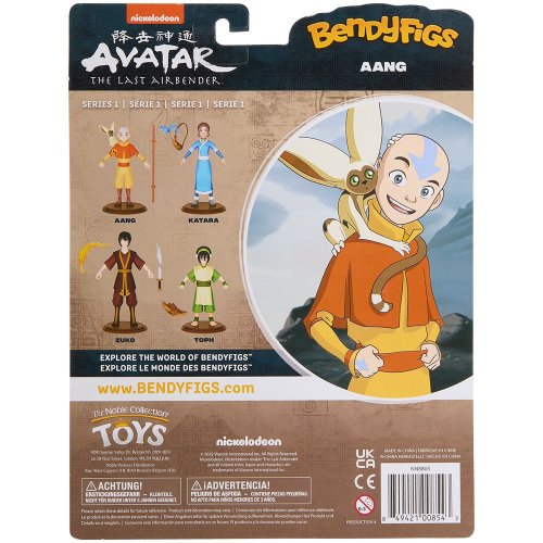 Коллекционная фигурка Bendyfig Avatar: The Last Airbender Aang (NN8805) купить в Украине | Telemart фото